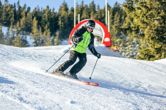 Rennstrecke in Mönichkirchen-Mariensee, © Martin Fülöp Rennstrecke in Mönichkirchen-Mariensee
