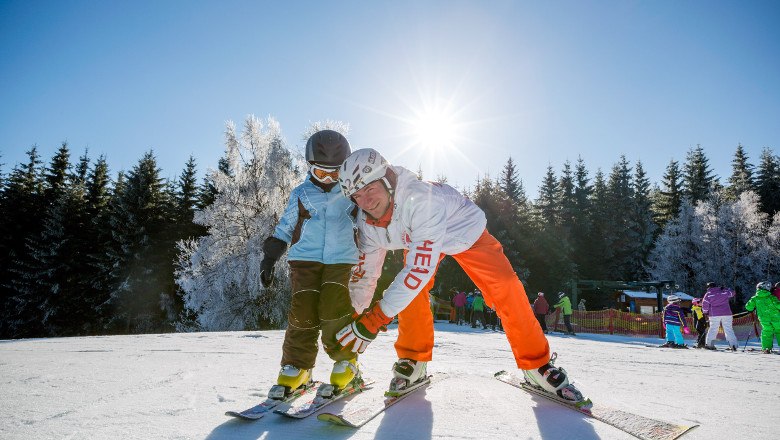 Learn skiing Learn skiing