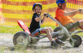 Mountaincartfahren für Kinder