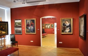 Gem&auml;lde in der Edmund Adler Galerie Mannersdorf/Leithagebirge