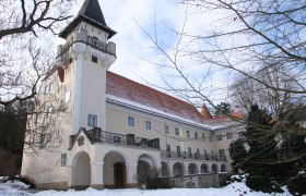 Das Schloss Soo&szlig; im Winter, &copy; Marktgemeinde H&uuml;rm