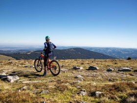 Grandiose Ausblicke am Hochwechsel, &copy; Wexl Trails in St. Corona am Wechsel