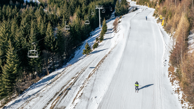 Sonnenbahn mit Talabfahrt, &copy; Schischaukel M&ouml;nichkirchen-Mariensee