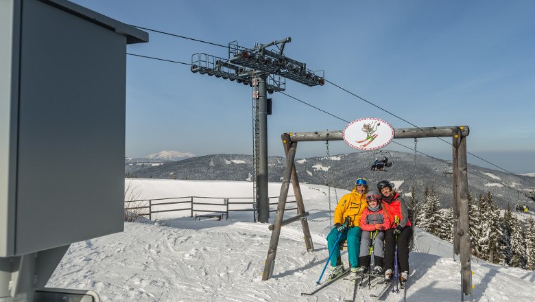 Photopoint, © Schischaukel Mönichkirchen; Fotograf Fülöp
